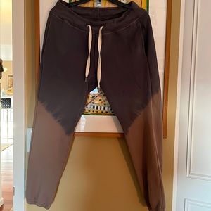 NSF two-color sweatpants Sz M